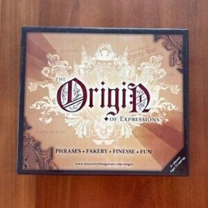 Origin of Expressions Board Game - Game of Phrases, Fakery, Finesse, and Fun